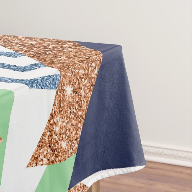 Nappe 80s Couleur Abstraite | Monnaie d'or des Roses de  (In Situ)