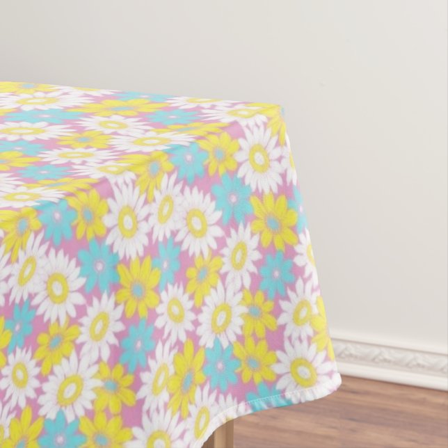 Nappe à fleurs pastel (In Situ)
