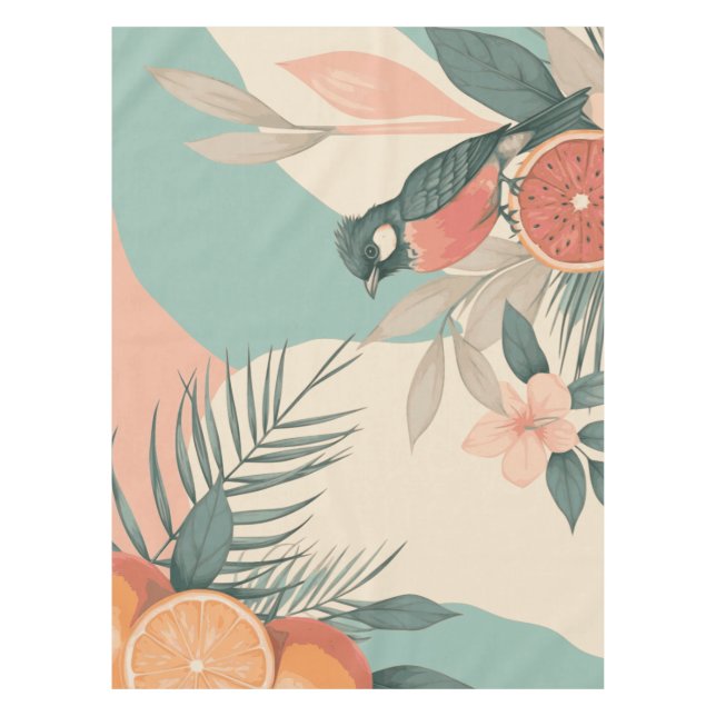 Nappe à Humming Tropical (Devant)