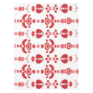 Nappe à motif de Noël scandinave