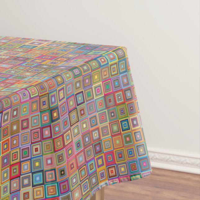 Nappe à motifs Abstraite du milieu du siècle (In Situ)