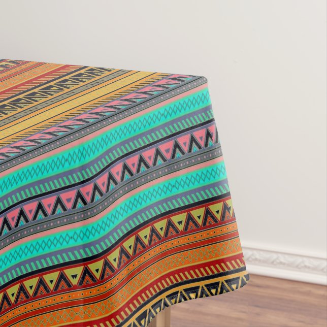 nappe à rayures aztèques (In Situ)