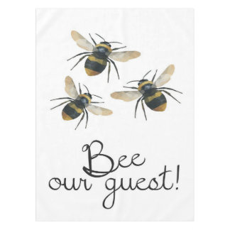 Nappe Abee notre invité | Couverture d'abeilles