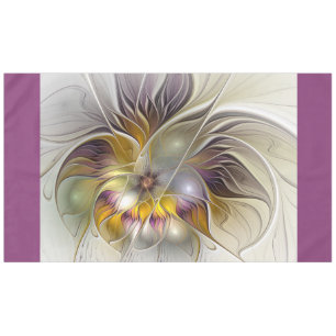 Nappe Abstrait Imaginaire coloré Fleur moderne Fractal