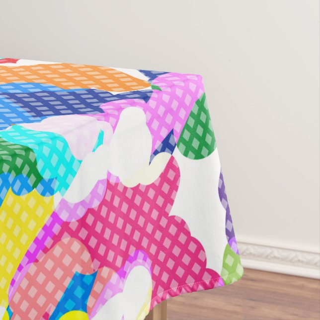 Nappe Abstrait multicolore (In Situ)