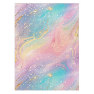 Nappe Abstrait Pastel Parties scintillant Motif sans cou