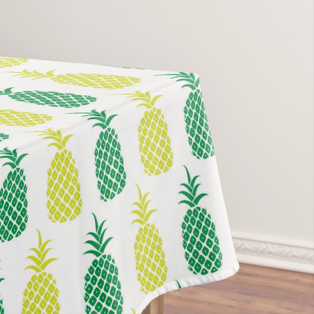 Nappe Aiguille tropicale Fruit hawaïen jaune vert jaune (In Situ)
