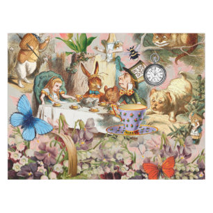Nappe Alice au pays des merveilles Thé dansant Art