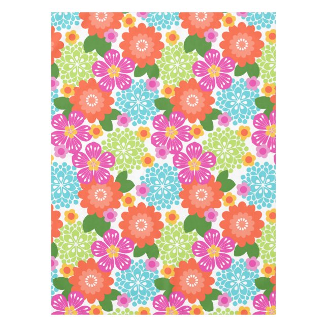Nappe Allana Garden Hawaiian Graphical Floral - Brights (Devant)
