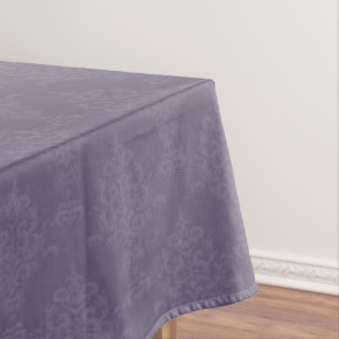 Nappe Allumeur de damassé et pourpre plus foncé