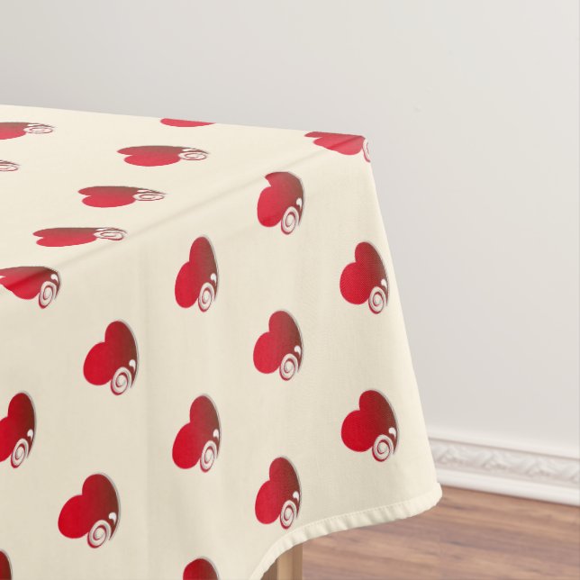 Nappe Amour Motif Coeur (In Situ)