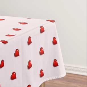 Nappe Amour Motif du coeur
