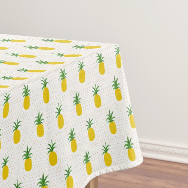 Nappe Ananas tropicaux d'or (In Situ)