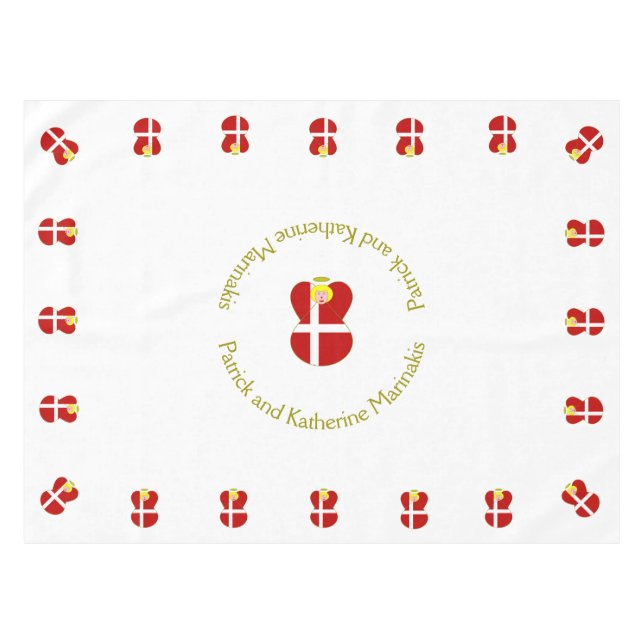 Nappe Ange Danois Avec Cheveux Blonde (Devant (Horizontal))