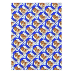 Nappe Ange de teckel rouge