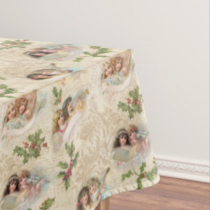 Nappe Angels victoriens avec musique, Script & Holly