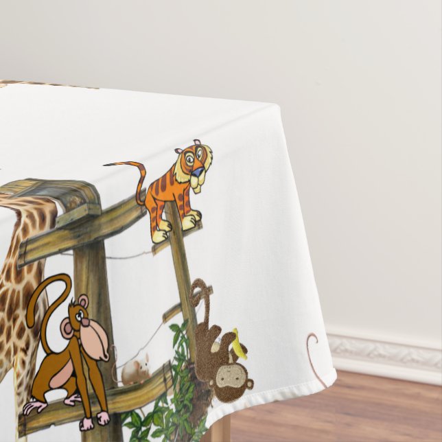 Nappe Animaux sauvages Anniversaire (In Situ)