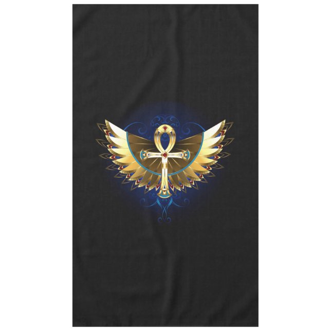 Nappe Ankh or avec ailes (Devant)