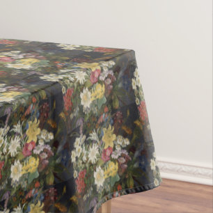 Nappe Anna Stainer-Knittel Fleurs Alpines Vintage