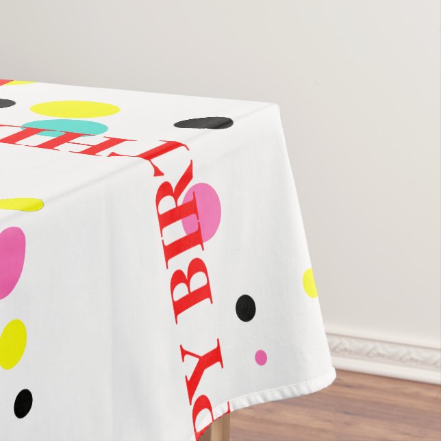 Nappe Anniversaire pois (In Situ)