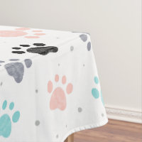 Anniversaire pour chiens, empreintes de pattes de 
