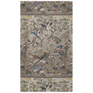 Nappe Antique, or, soie, nature, Peinture, asiatique, Oi
