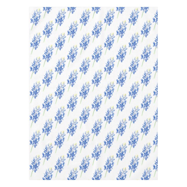Nappe Aquarelle Bluebonnets (Devant)