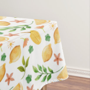 Nappe Aquarelle Citrons & Popsicles