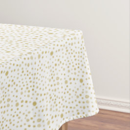 Nappe Aquarelle Confetti safran - Chiffres de table