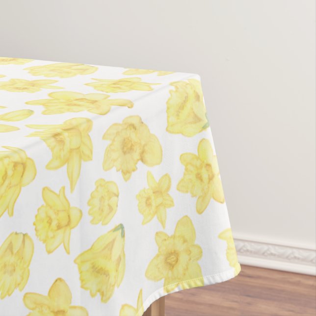 Nappe Aquarelle Daffodil Ditzy Floral (In Situ)