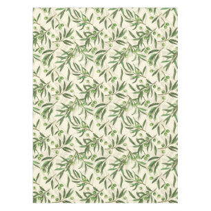 Nappe Aquarelle des branches d'olive
