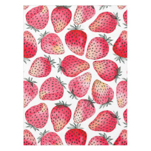 Nappe Aquarelle et encre de fraises