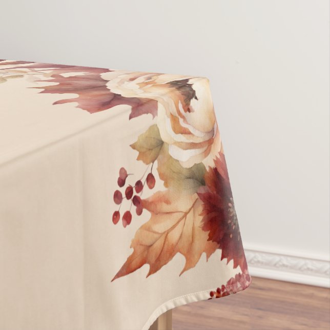Nappe Aquarelle Fleurs de chute - (In Situ)