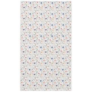 Nappe Aquarelle florale Styl Botanical Table tissu