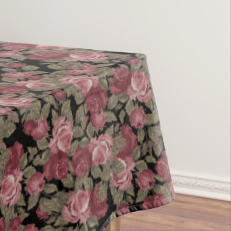 Nappe Aquarelle rose et noire