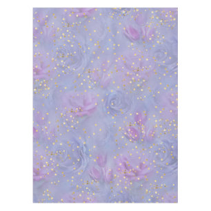 Nappe Aquarelle très peri, Rose, Tulipes