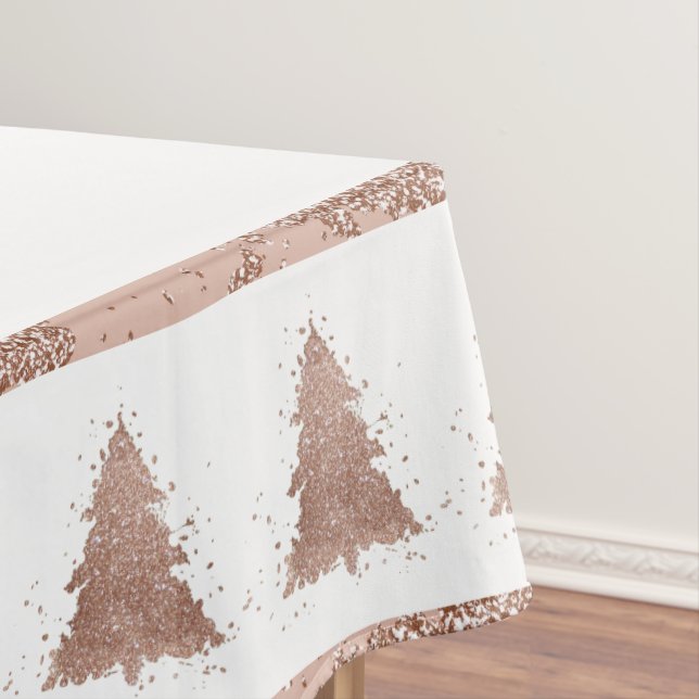 Nappe Arbre de Noël | Glam Rose Gold Luxurious (In Situ)