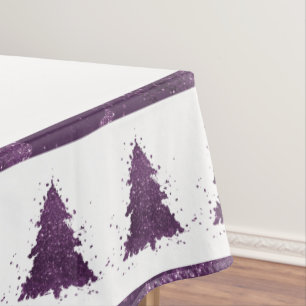 Nappe Arbre de Noël Moody Plum profond