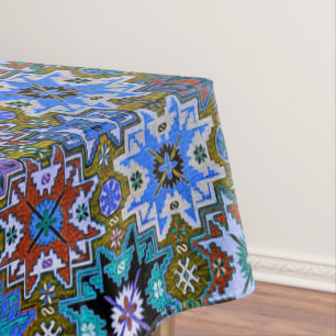 Nappe arménienne personnalisée en coton, 52 po x 7