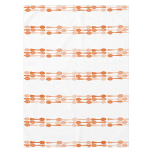 Nappe Arrière - plan couleur personnalisée Motif cuillèr