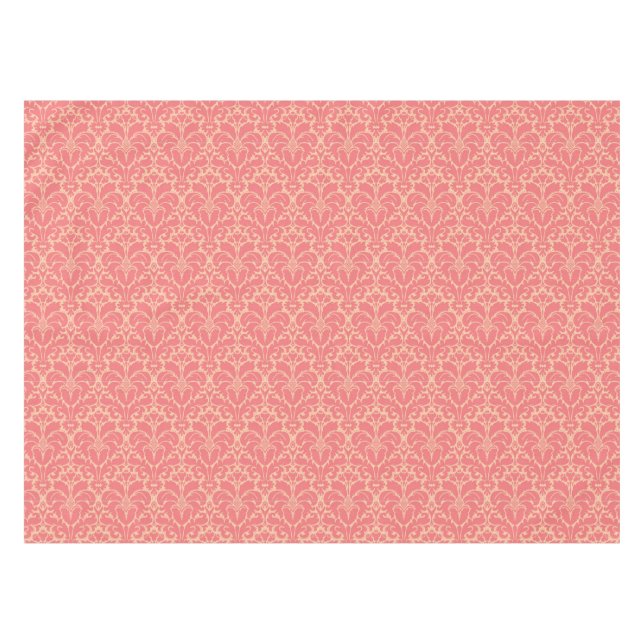 Nappe arrière - plan damassé de style baroque (Devant (Horizontal))