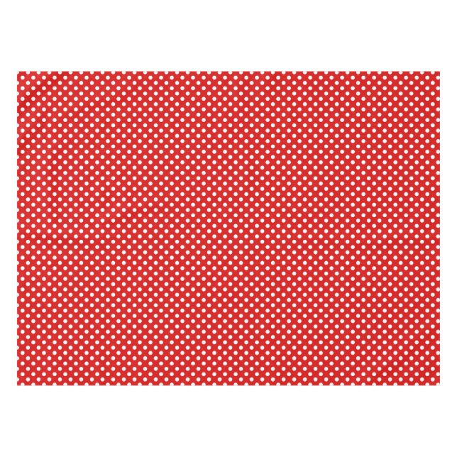 Nappe Arrière - plan de point de polka (Devant (Horizontal))