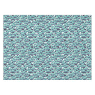 Nappe Arrière - plan décoratif de vague de mer