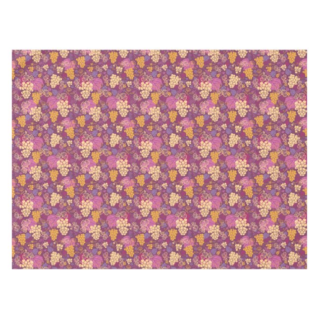 Nappe Arrière - plan doux de motif de vignes (Devant (Horizontal))