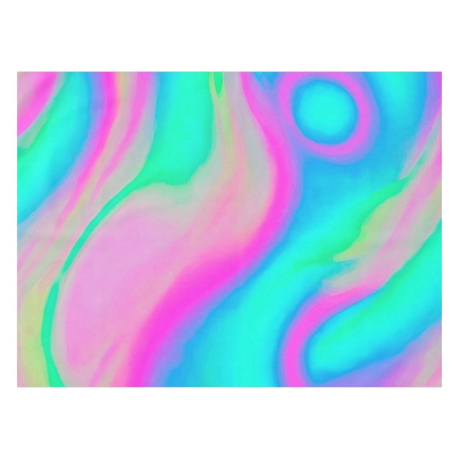 Nappe Arrière - plan holographique coloré (Devant (Horizontal))