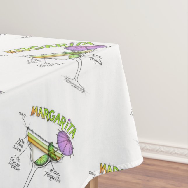 NAPPE ART DE COCKTAIL DE RECETTE DE MARGARITA (In Situ)