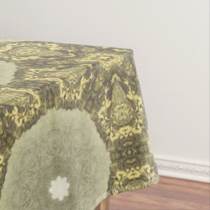 Nappe Art déco doré vintage Motif Abstrait No1