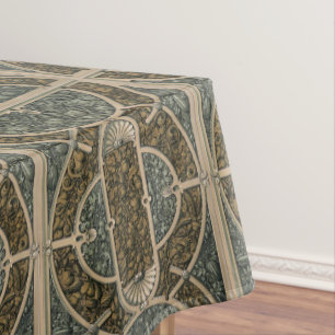 Nappe Art nouveau Foliing de l'époque victorienne par An