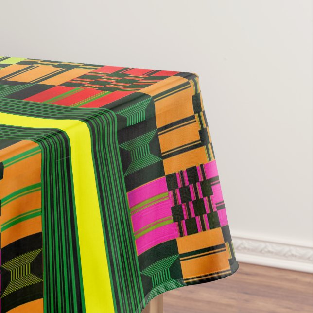 Nappe Art Tribal Abstrait africain (In Situ)