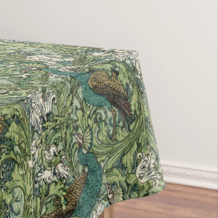 Nappe Art vintage Art Nouveau Le Motif du Jardin de Peac